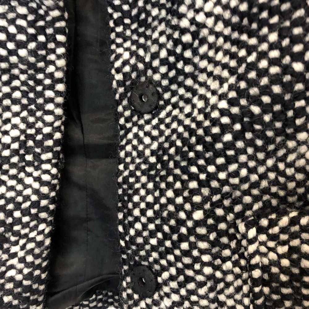 Ann Taylor Loft wool blend button front long sleeve blazer jacket, size small - Picture 10 of 16